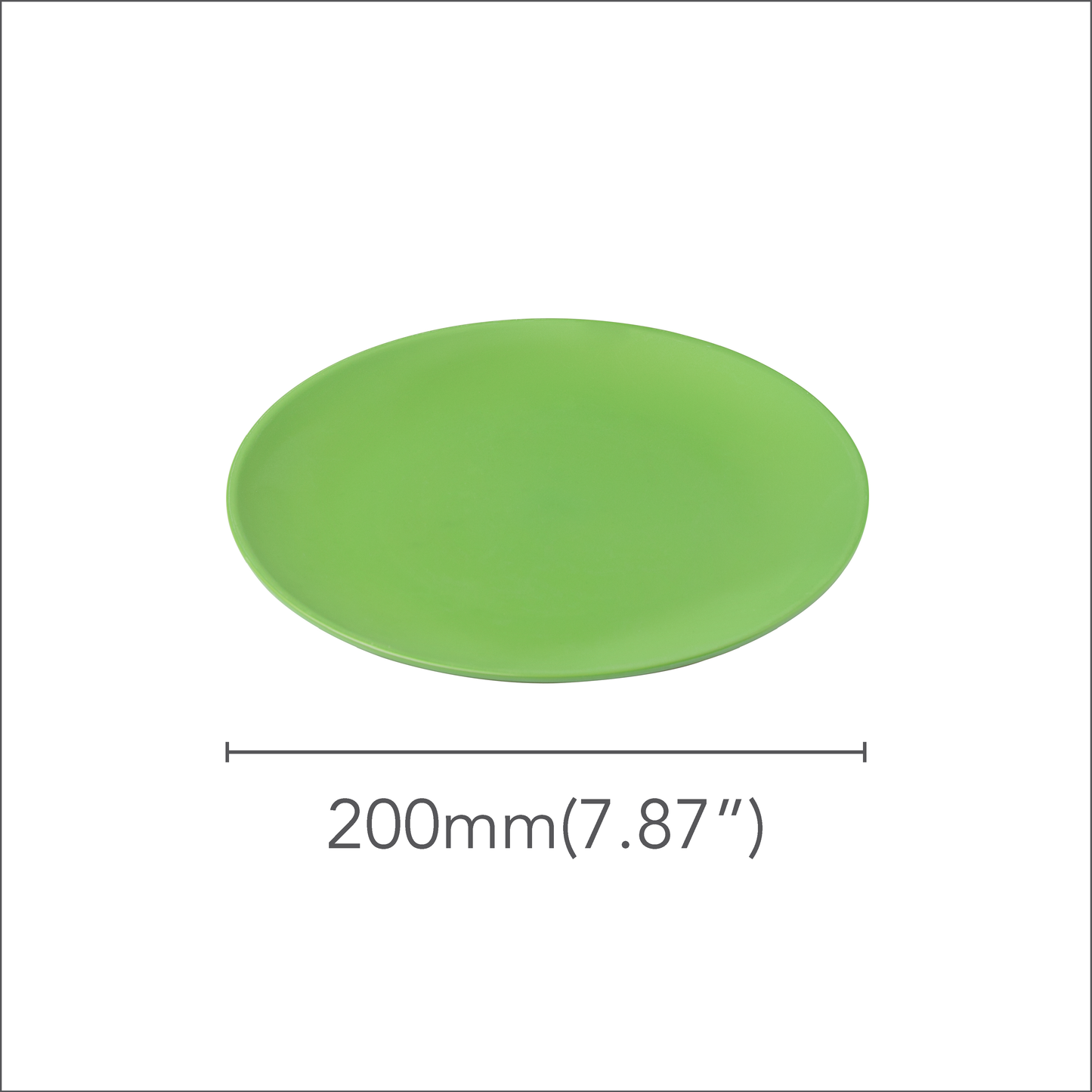Corndrop Plate - PLA - Eco Friendly - Biodegradable