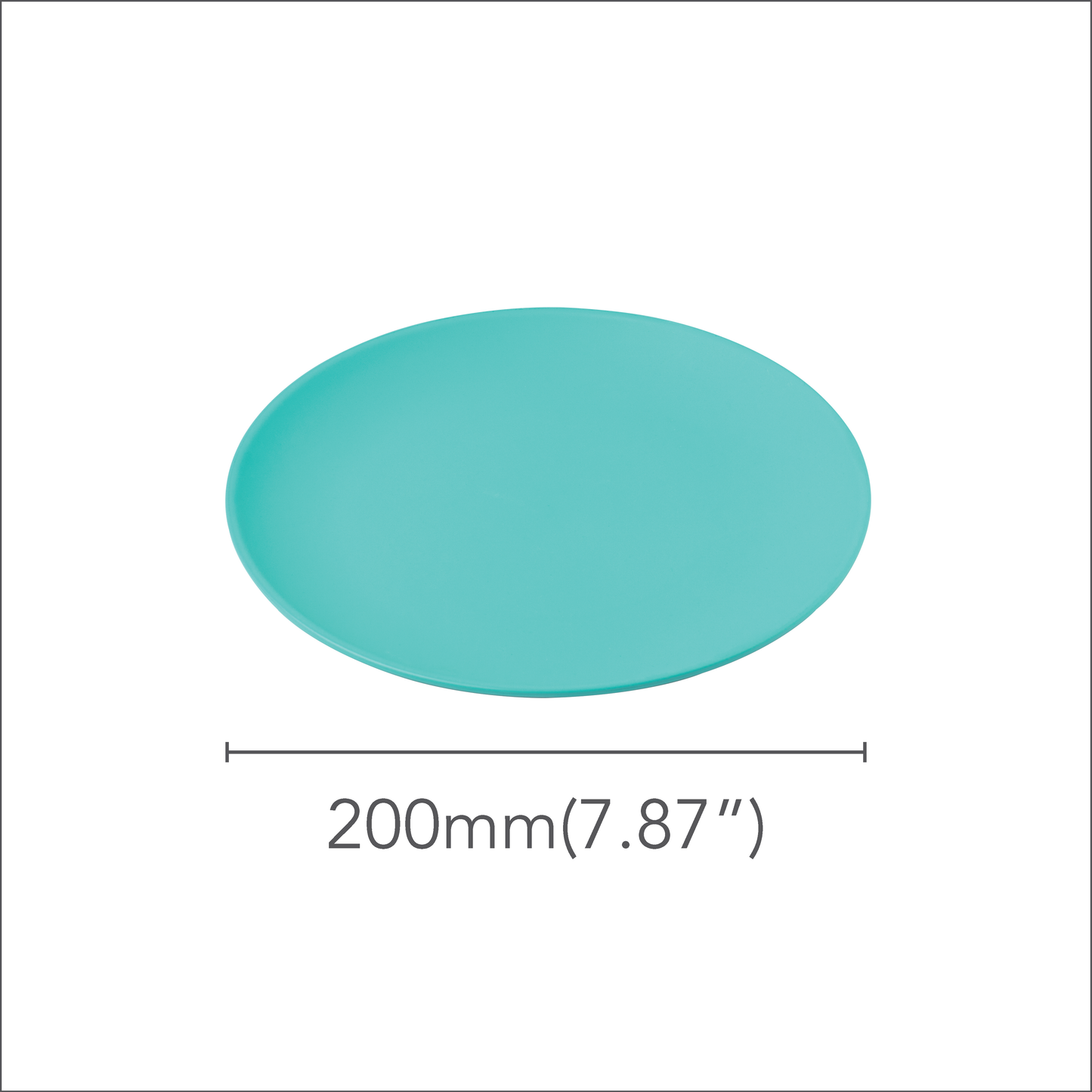 Corndrop Plate - PLA - Eco Friendly - Biodegradable