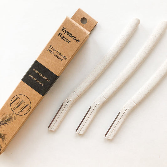 EcoBrow – Biodegradable Wheat Straw Eyebrow Razor